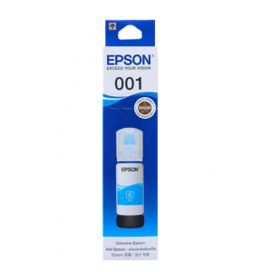 น้ำหมึก EPSON 001 ใส่ EPSON L4100/6100 ฟ้า